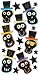 Essentials Large Dimensional Stickers-Skeleton Heads