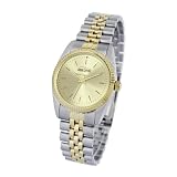 NFL Women's SH10042 Seattle Seahawks All Pro Two-Tone Metal Watch