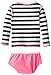 Osh Kosh Baby Girls' Heart Stripe Rashguard Set