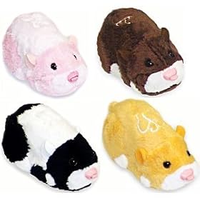 Zhu Zhu Pets Hamster Toy Special Collector 4Pack Jilly, Scoodles, Winkie & Nugget