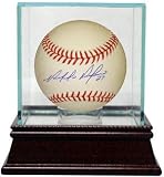 Placido Polanco Autographed/Hand Signed Official Major League Baseball w/ Glass Case- JSA Hologram