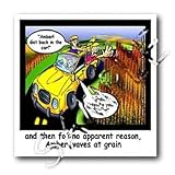 Londons Times Funny Society Cartoons - Amber Waves At Grain - Iron on Heat Transfers