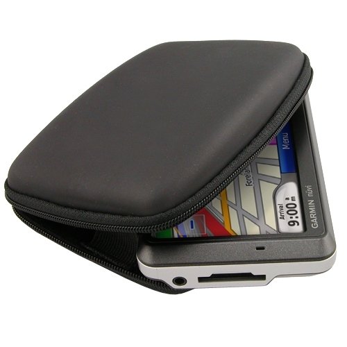 Garmin Nuvi 255W Case Black EVA Hard Compact Carrying Case