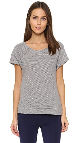 Honeydew Intimates Women's Out the Door Sweater Tee, Charcoal, X-Large