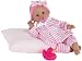 Corolle Tidoo Darling - 12" Bald Baby with Brown Eyes