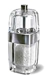 Cole & Mason Precision Seville 140 mm Acrylic Salt Mill with Chrome Banding