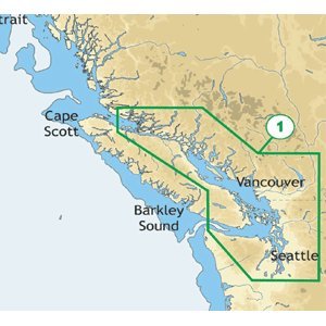 C-Map NT+ NA-C701 - Olympia, WA To Port McNeill, BC - C-Card