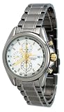 Best Prices Seiko #SNDC95 Men’s Titanium Silver Dial Chronograph Watch Titanium Chronograph Watches