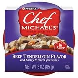 Chef Michael's Dog Food - Beef Tenderloin (3oz.)