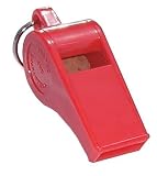 Set of 4 Acme Thunderer Plastic Whistle - Red