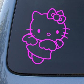 HELLO KITTY ANGEL - Vinyl Decal Sticker #A1401 | Vinyl Color: Pink