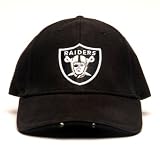 NFL Oakland Raiders LED Flashlight Adjustable Hat