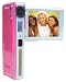 Pink 12MP Ultra-Slim Digital Video Camera, Camcorder, and Music Player 2.5 LCD Screen
