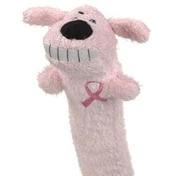 Pink Breast Cancer Loofa Dog - 18"