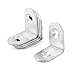 5 Pcs 25mm x 25mm Stainless Steel Corner Brace Right Angle Bracket