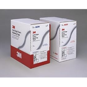 3M 06297 13 mm x 50 m Soft Edge Foam Masking Tape