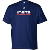 adidas New Jersey Nets Ash True Court T-shirt