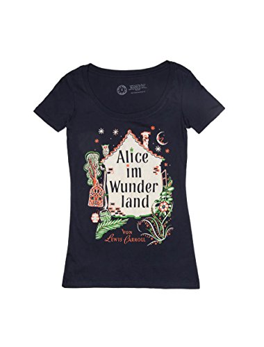 Out of Print Women's Alice im Wunderland (German Edition) T-Shirt