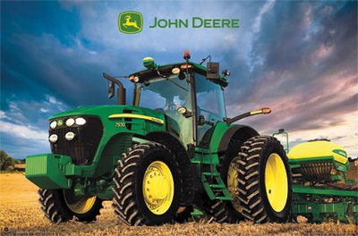 (22x34) John Deere - Field Poster