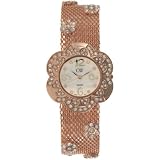 Charles Winston Collection Women's Fashion Mesh Flower Watch #WR0288-CZ