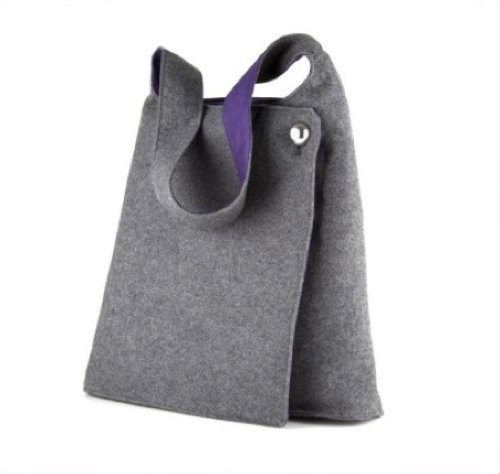 Speck Products A-Line Tote for iPad, Netbook and eReaders, Gray/Purple (NBK-AL10-A00A15)