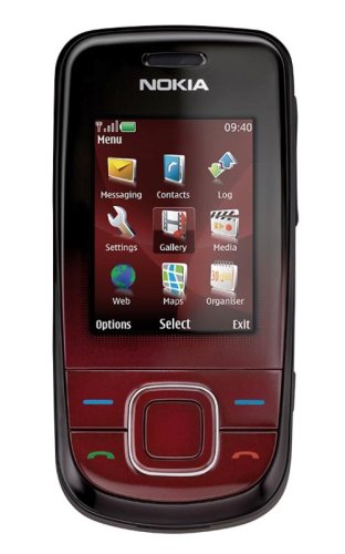 Nokia - 3600 - Téléphone portable - Bluetooth - Rouge foncé
