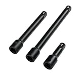 TEKTON 4971 1/2-Inch Drive Impact Extension Bar Set, Cr-V, 3-Piece