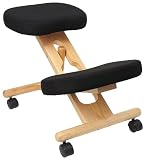 Wooden Ergonomic Kneeling Posture Office Chair [WL-SB-210-GG]