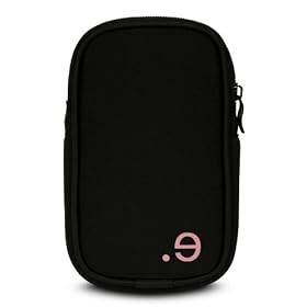Be.ez - La robe - Sac pour HDD 2,5" - Noir / Rose