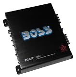 Boss Audio R3002 2-Channel Mosfet Power Amplifier with Remote Subwoofer Level Control