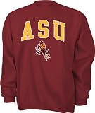 Arizona State Sun Devils Maroon Tackle Twill Crewneck Sweatshirt