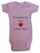 SOMEONE IN FIJI LOVES ME - FIJI BABY - Country Series - White, Blue or Pink Onesie / Baby T-shirt