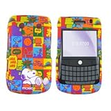 Peanuts Shield Protector Case for BlackBerry Bold 9700, Snoopy w/ Color Squ ....