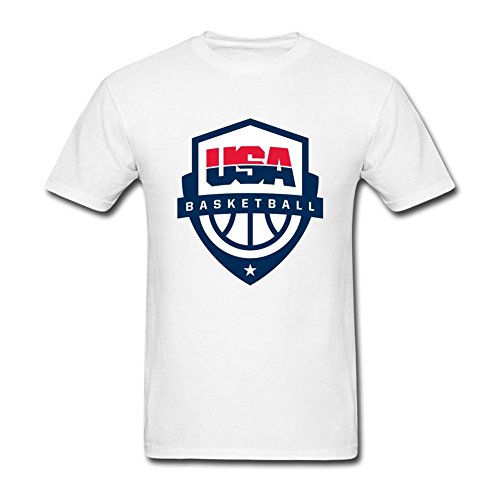 USTJC Men's USA Olympic Basketball T Shirt S