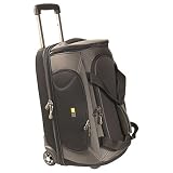 Case Logic 22 Lightweight Rolling Duffel (Black/Gray)