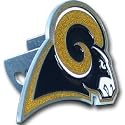 St. Louis Rams Large Logo-Only Hitch Cover - NFL Football Fan Shop Sports Team Merchandise