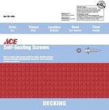 ACE HEX SELF-SEALING SCREWS Hex washer head with bonded