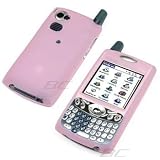 Silicon Skin Case for PDA Palm Treo 650 (Pink)