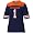 Nike Syracuse Orange #1 Navy Blue Ladies College Football Jersey T-shirt
