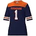 Nike Syracuse Orange #1 Navy Blue Ladies College Football Jersey T-shirt