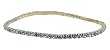 Anklet - A11 - Swarovski (tm) Crystal - Stretch ~ Lt. Sapphire (Blue)