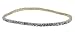 Anklet - A11 - Swarovski (tm) Crystal - Stretch ~ Lt. Sapphire (Blue)