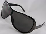 YSL Yves Saint Laurent Sunglasses 6084/S D28, Glossy Black Frame/ Grey Lenses