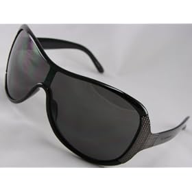 YSL Yves Saint Laurent Sunglasses 6084 S D28, Glossy Black Frame  Grey Lenses