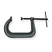 C-Clamp, 4", Steel, Regular Duty, 4100 lb.