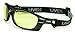 UVEX by Honeywell S2602XP Uvex Livewire Sealed Safety Eyewear with Matte Black Frame, Amber Lens Tint, UV Extreme and Anti-Fog Lens Coating