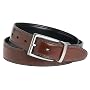 Nautica Men's 1 1/4" Leather Sport Reversible Belt, Tan/Black