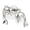 Goldmaid Damen-Charmohrstecker 925 Sterlingsilber Delphine Ch O4117So