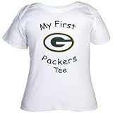 Reebok Green Bay Packers Infant White My First Tee T-shirt