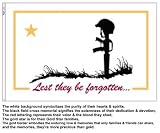 Lest They Be Forgotten Flag A Flag For The Fallen